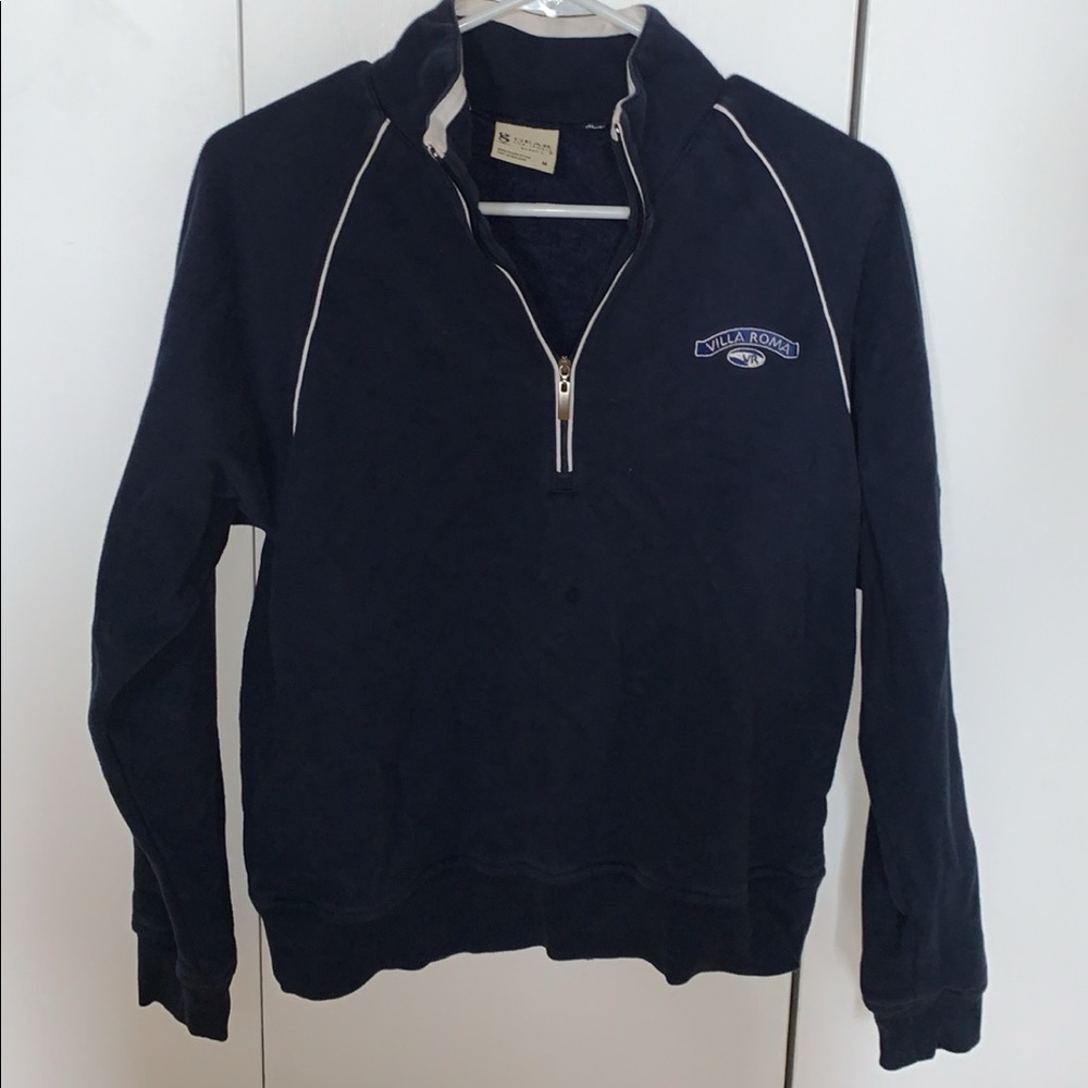 Retro style quarterzip